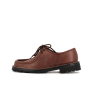 derby homme marron en cuir